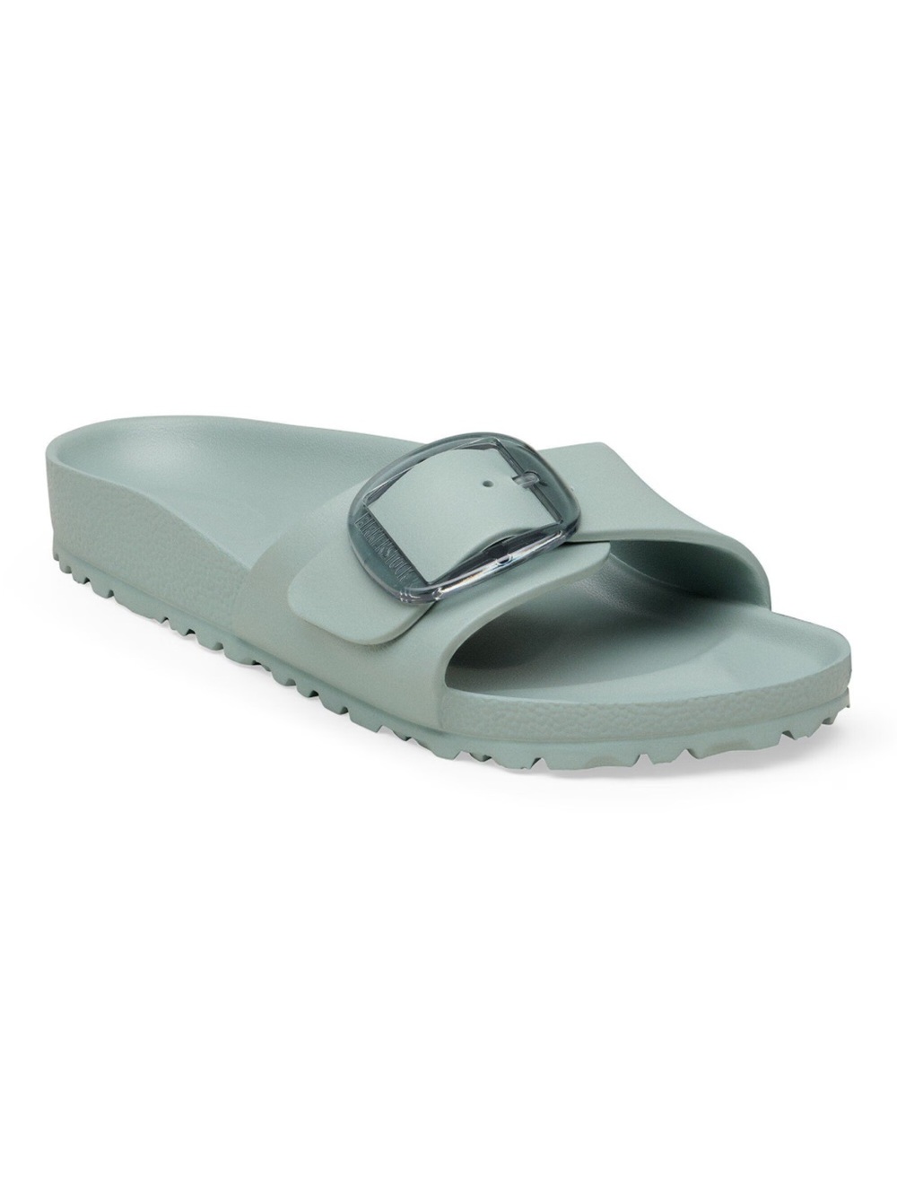 Birkenstock Madrid EVA Slide Sandal in Sage with big Buckle
